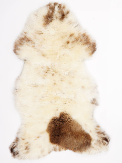 Peau de mouton multicolore L