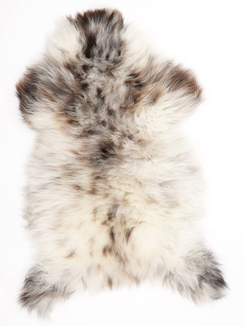 Peau de mouton multicolore L