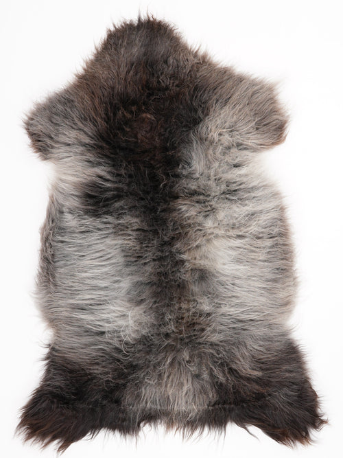 Peau de mouton multicolore L