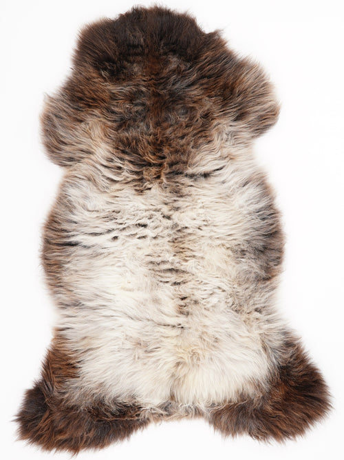 Peau de mouton multicolore L