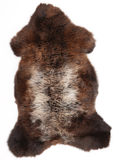Peau de mouton multicolore L