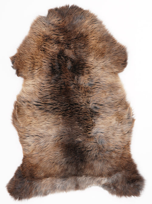 Peau de mouton multicolore L
