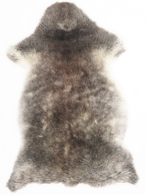 Peau de mouton multicolore L
