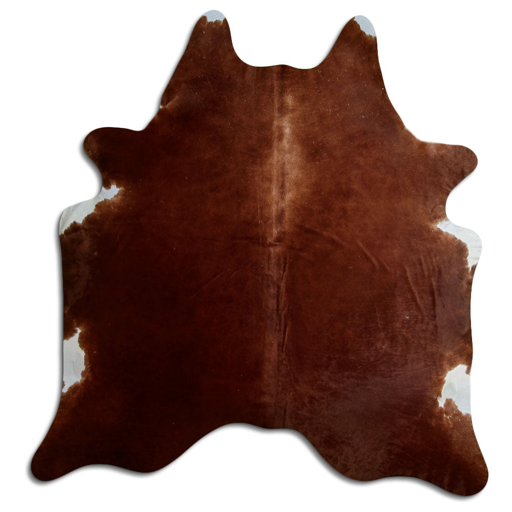 Peau de vache marron XL