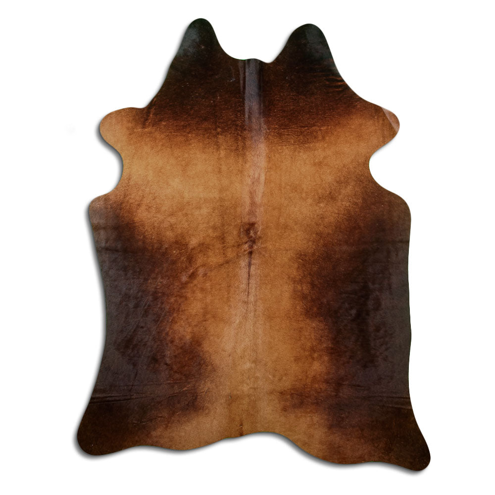 Peau de vache marron L