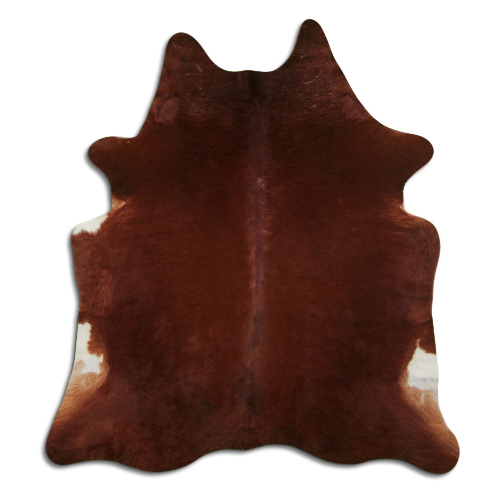 Peau de vache marron L