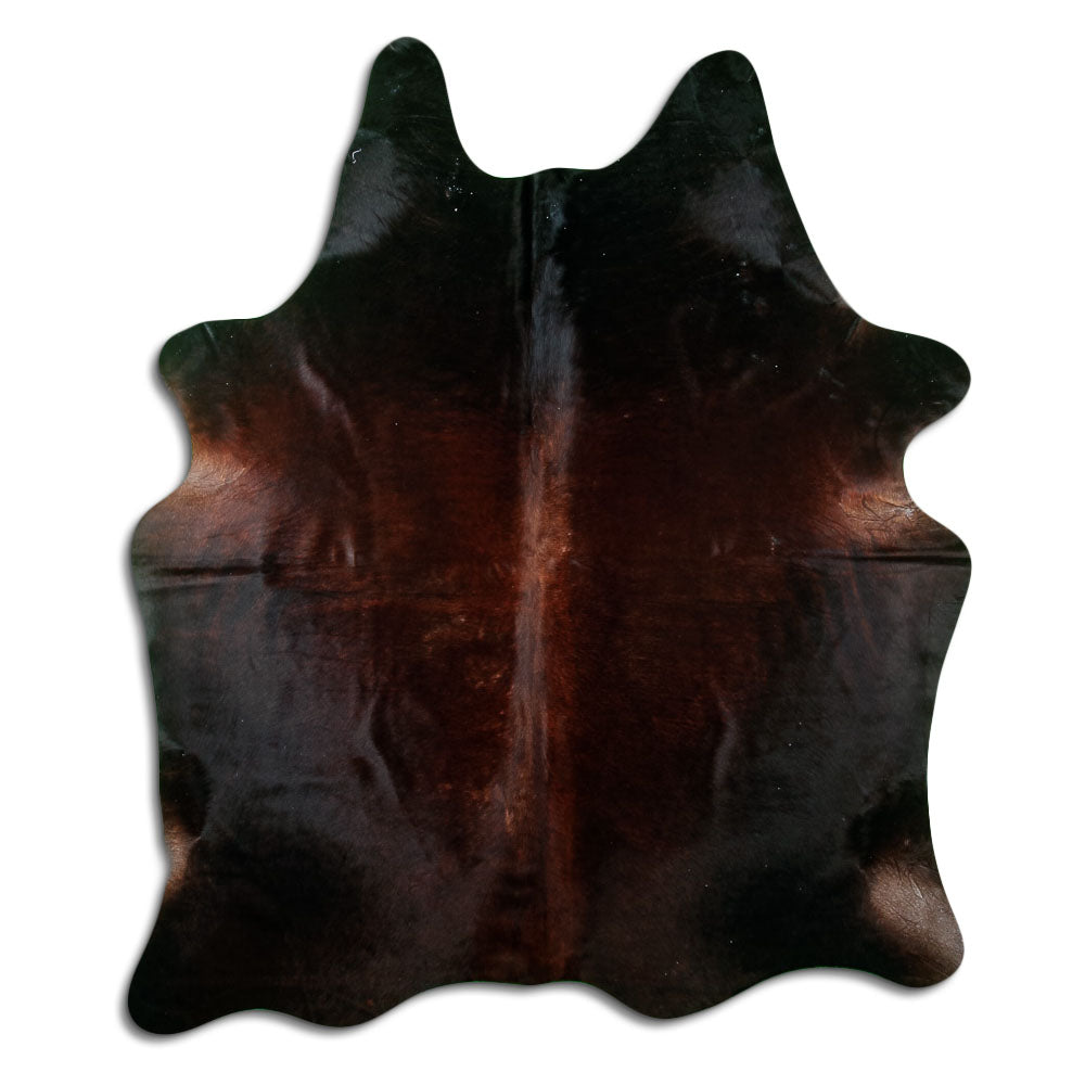 Peau de vache marron L
