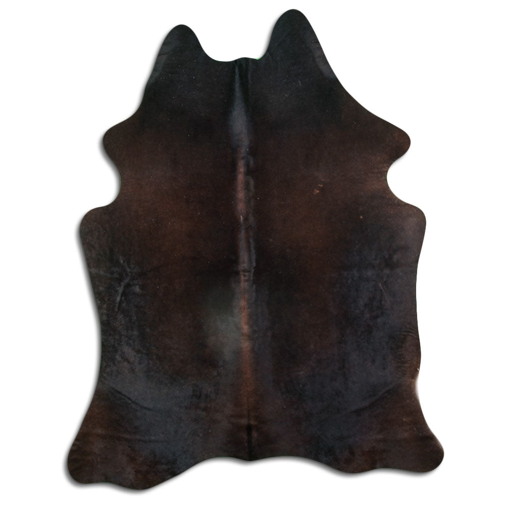Peau de vache marron L