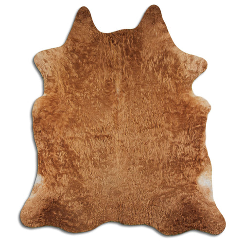 Peau de vache marron L
