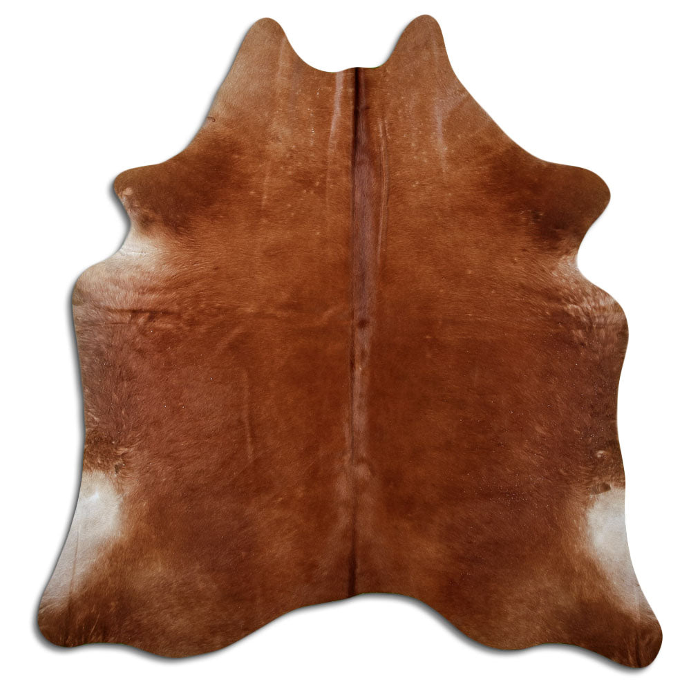 Peau de vache marron L
