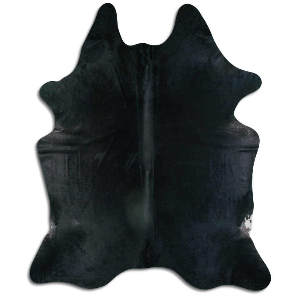 Peau de vache noire XXL