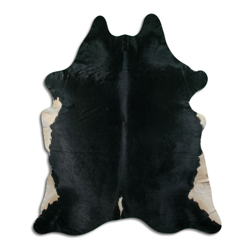 Peau de vache noire XXL
