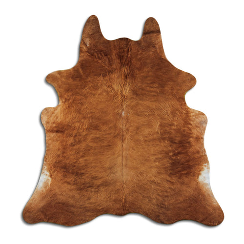 Peau de vache marron L