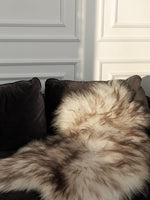 Peau de mouton islandaise mouflon