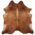 Peau de vache marron L