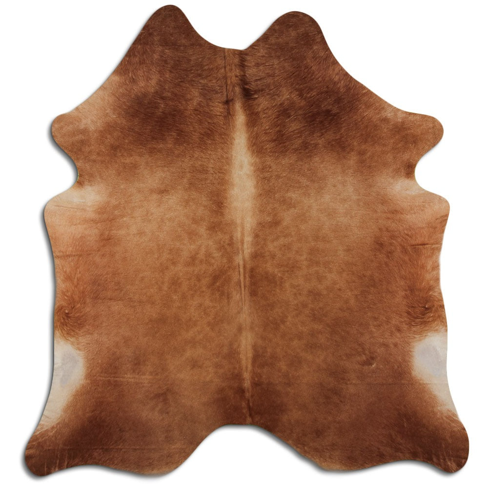 Peau de vache marron L