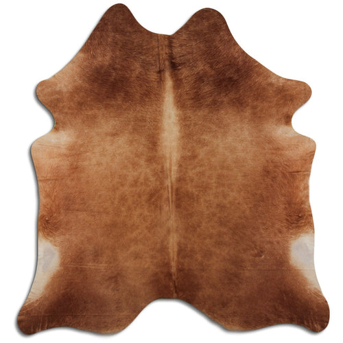 Peau de vache marron L