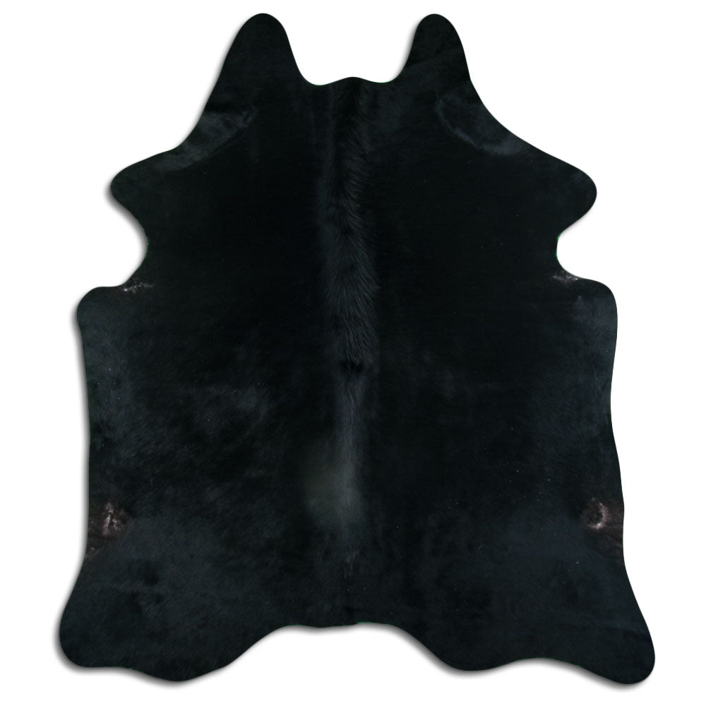 Peau de vache noire XXL