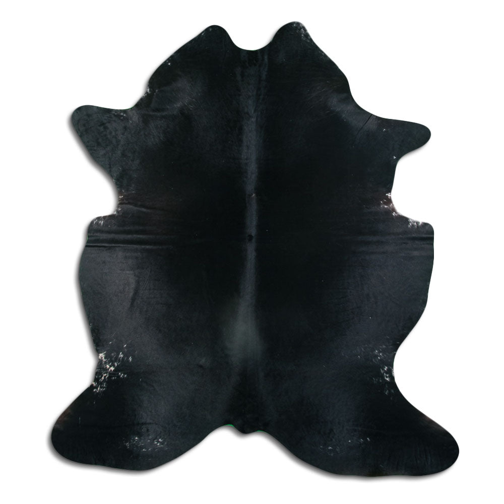 Peau de vache noire XXL
