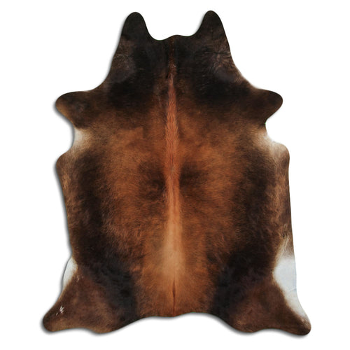 Peau de vache marron L