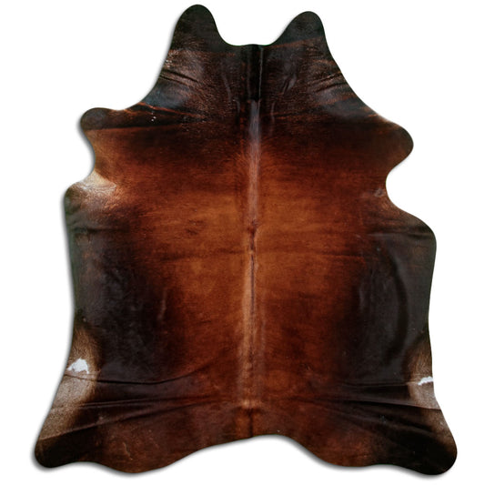 Peau de vache marron XL