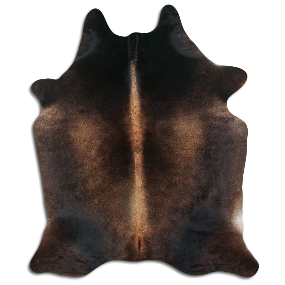 Peau de vache marron L