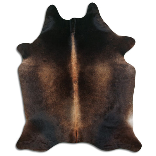 Peau de vache marron L