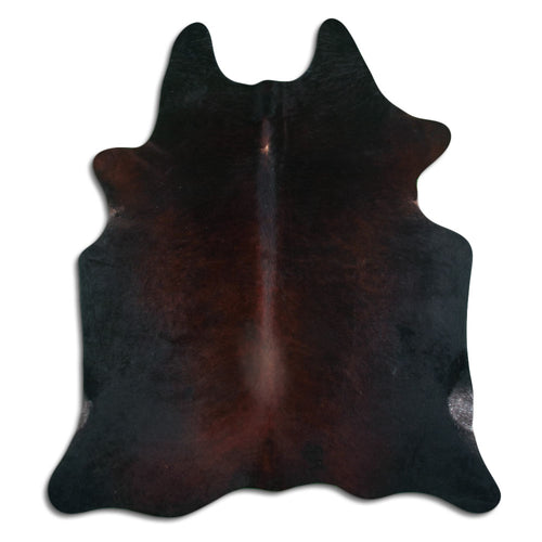 Peau de vache marron L
