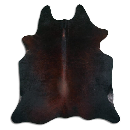 Peau de vache marron L