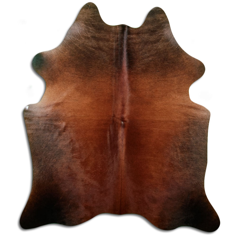 Peau de vache marron L