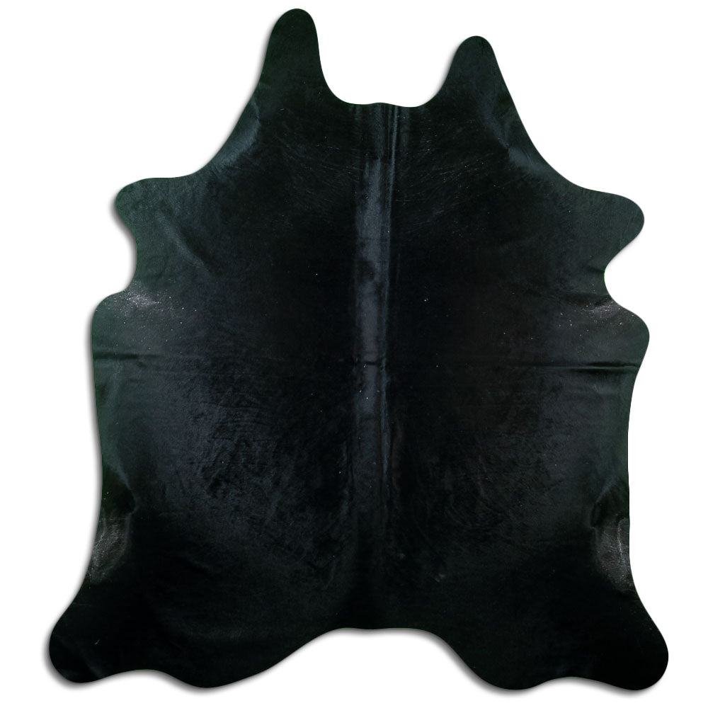 Peau de vache noire XXL