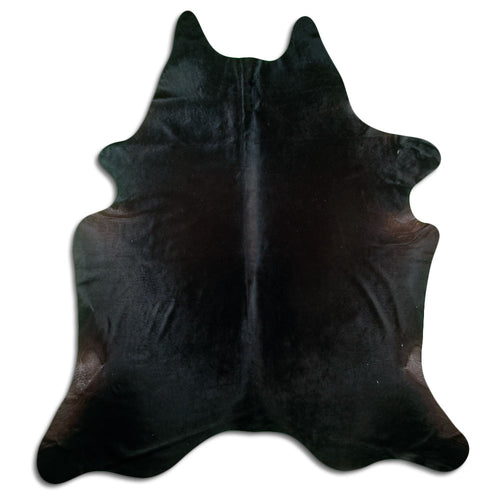 Peau de vache noire XXL