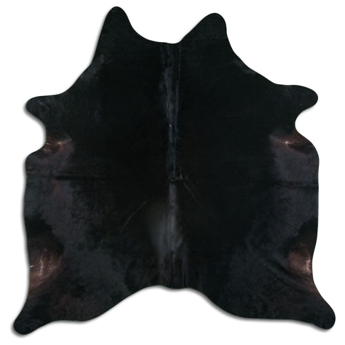 Peau de vache marron L