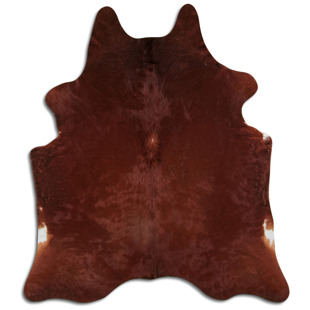 Peau de vache marron XL