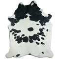 Peau de vache noire et blanche XXXL