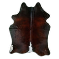 Peau de vache marron L