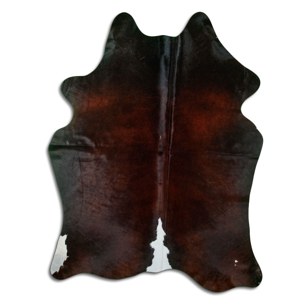 Peau de vache marron L