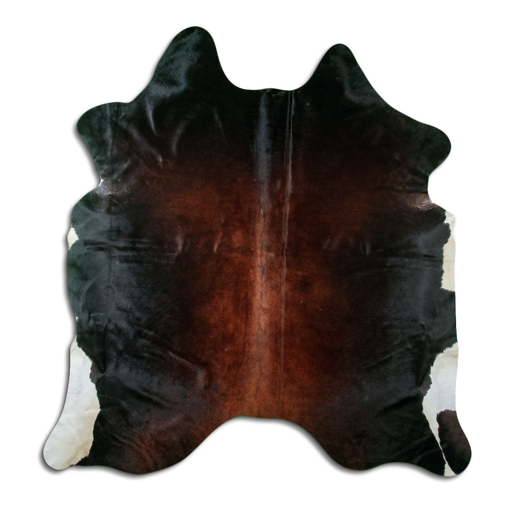 Peau de vache marron L