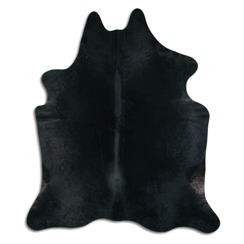 Peau de vache noire XXL