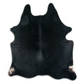 Peau de vache noire XXL