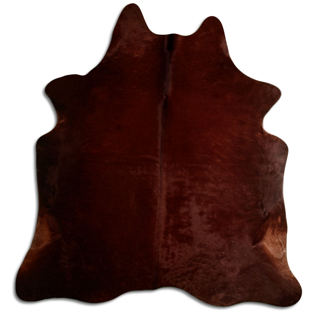 Peau de vache marron L