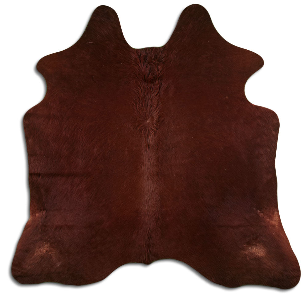 Peau de vache marron L