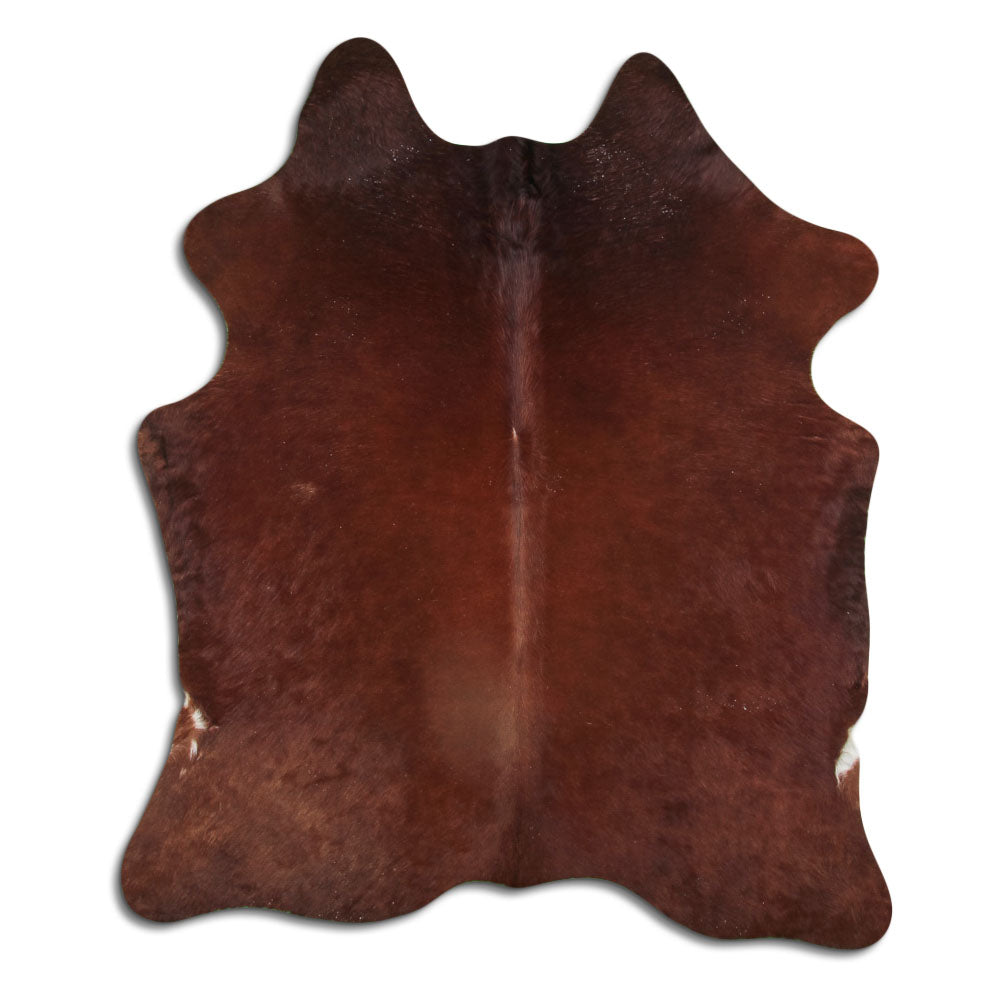 Peau de vache marron L
