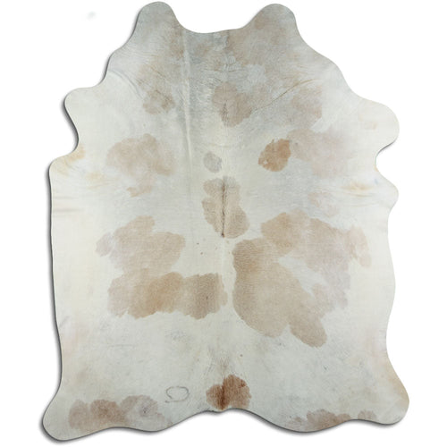 Peau de vache marron et blanche XXL