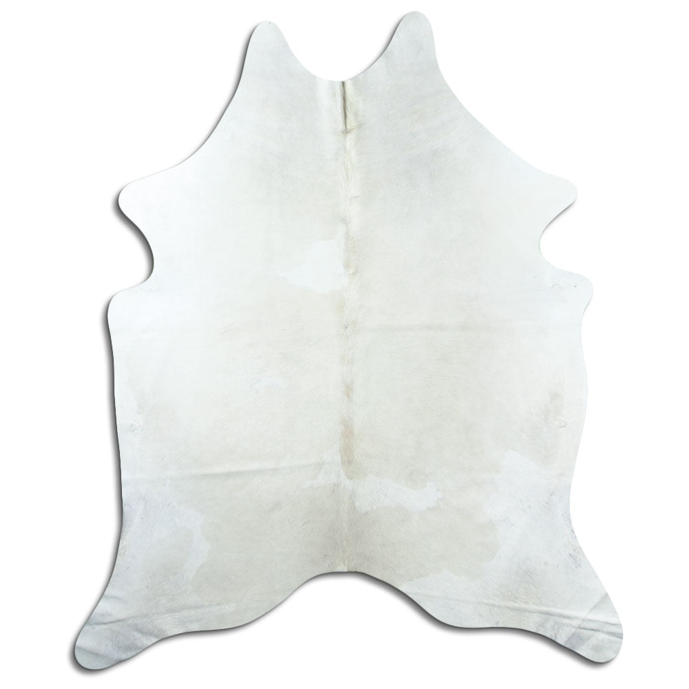 Peau de vache marron d’environ 200 × 160 cm, vue de dessus : exactement la peau que vous recevez