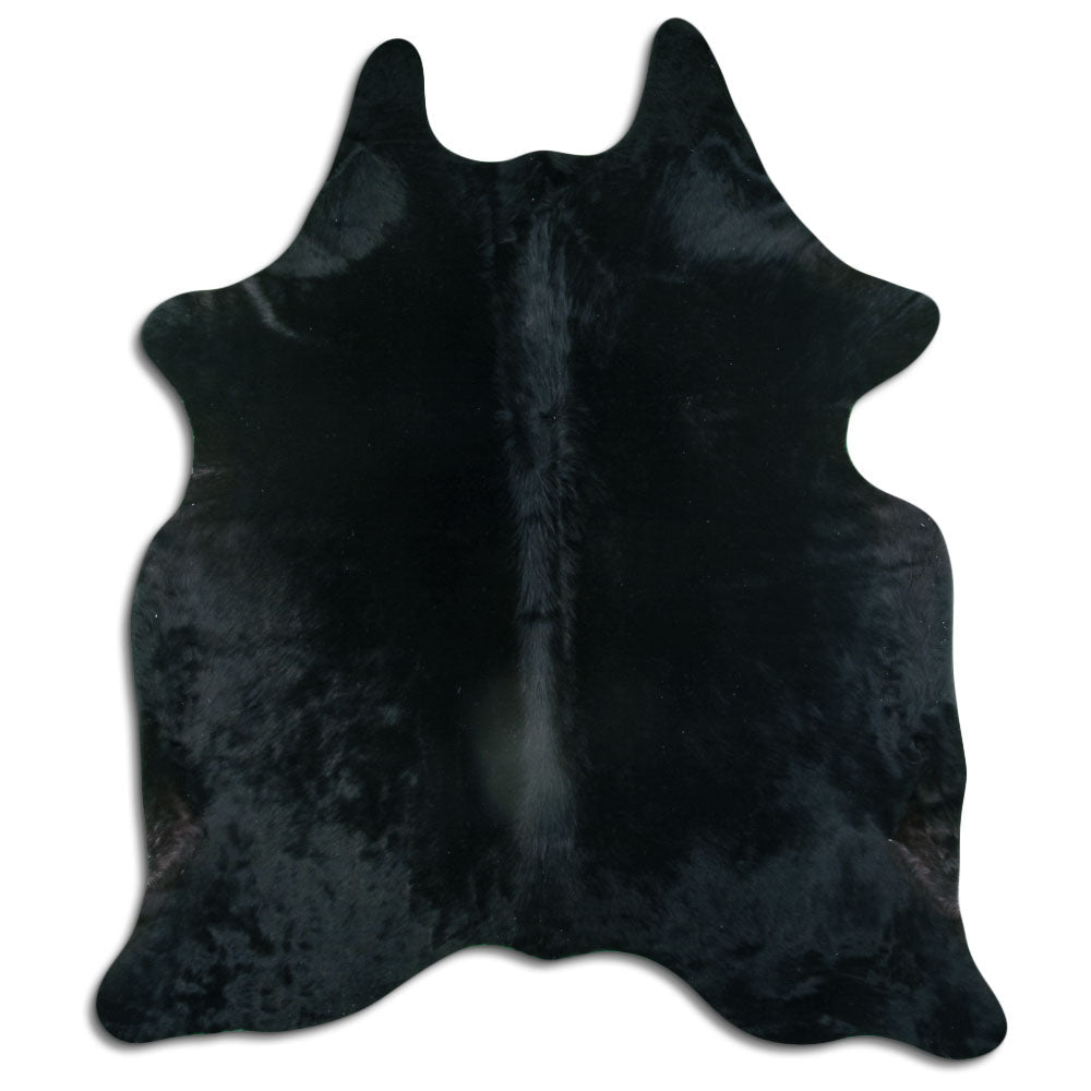 Peau de vache noire XL
