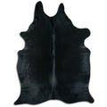 Peau de vache noire XXL