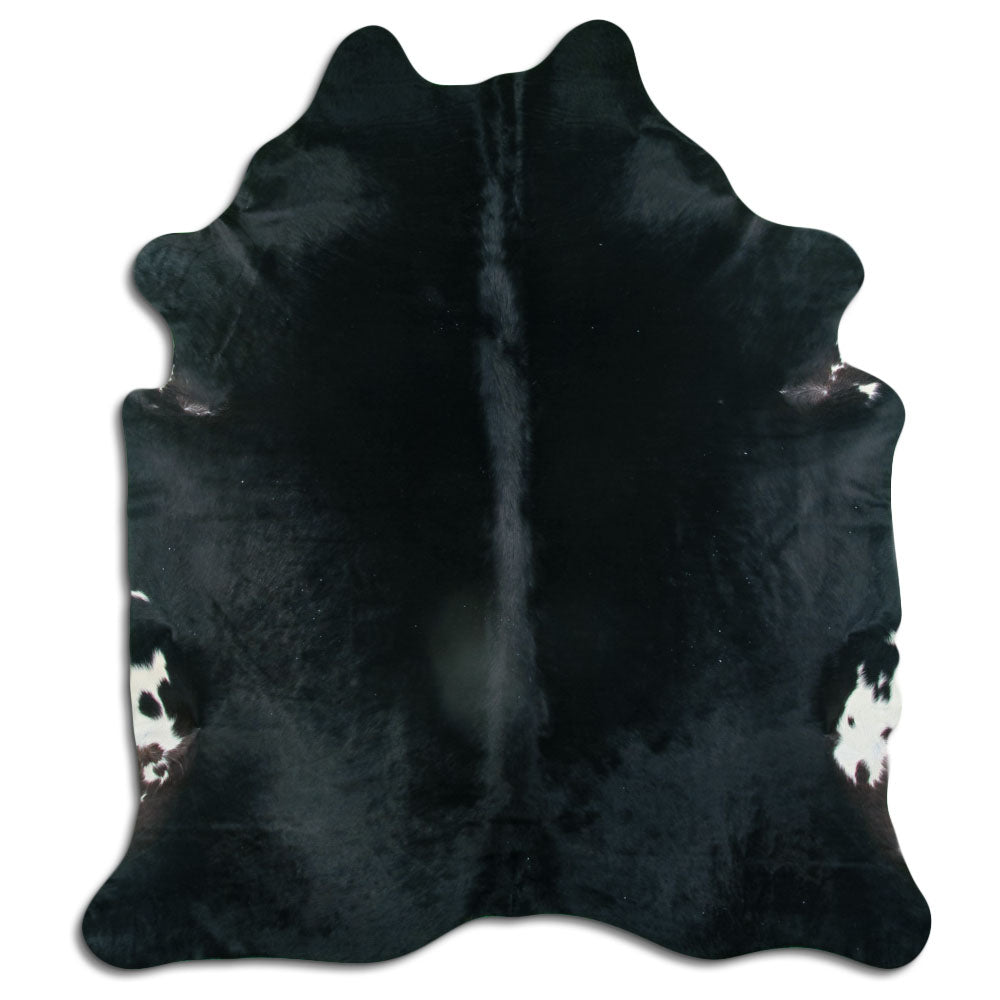 Peau de vache noire XL