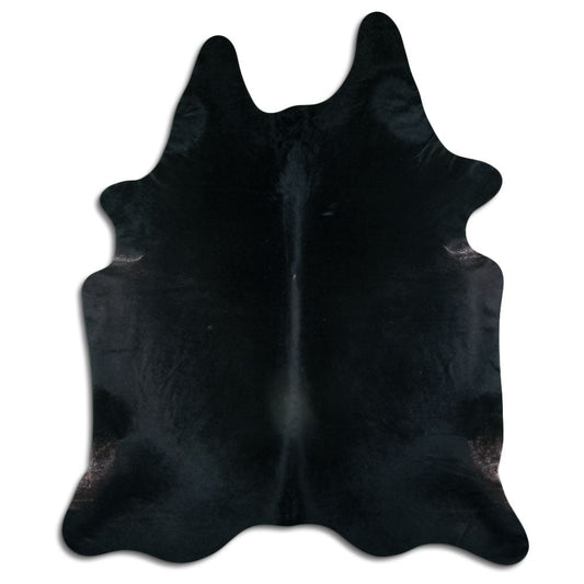 Peau de vache noire XXL