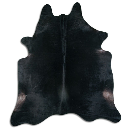 Peau de vache noire XXL